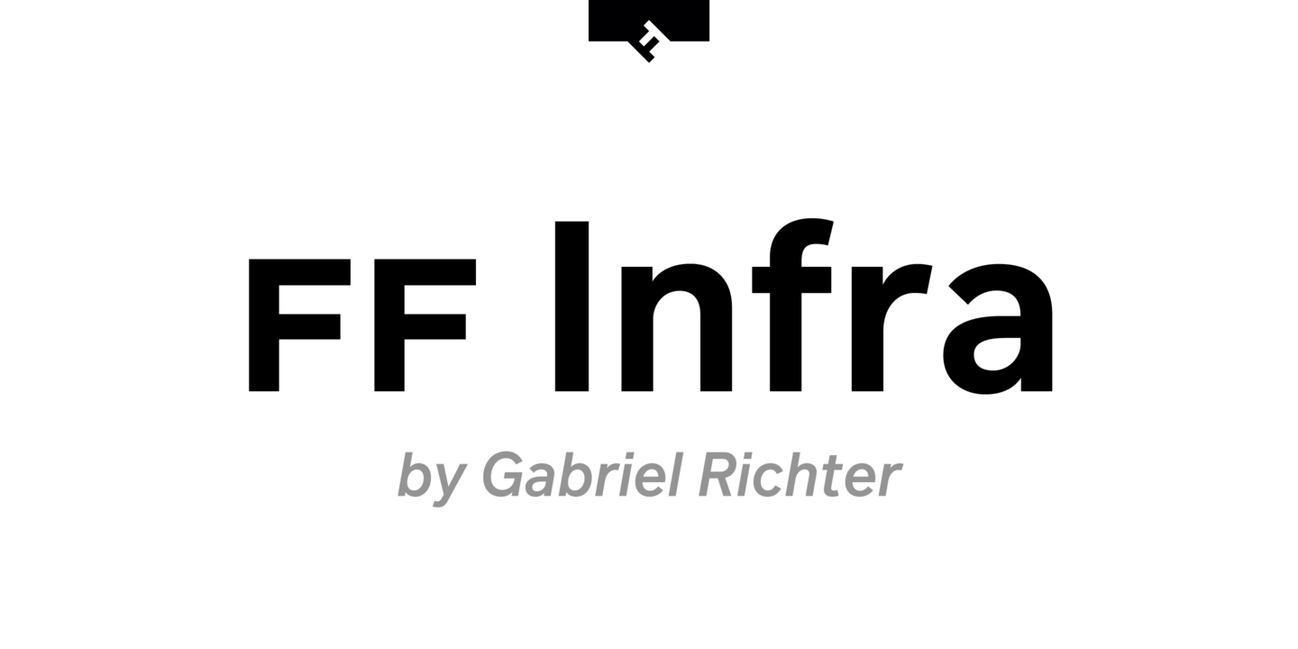 FF Infra Font preview
